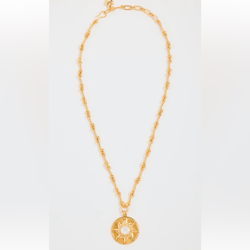 Brinier + Eliza Whitney Necklace Elegant Gold Pendant Necklace - Picture 3 of 4